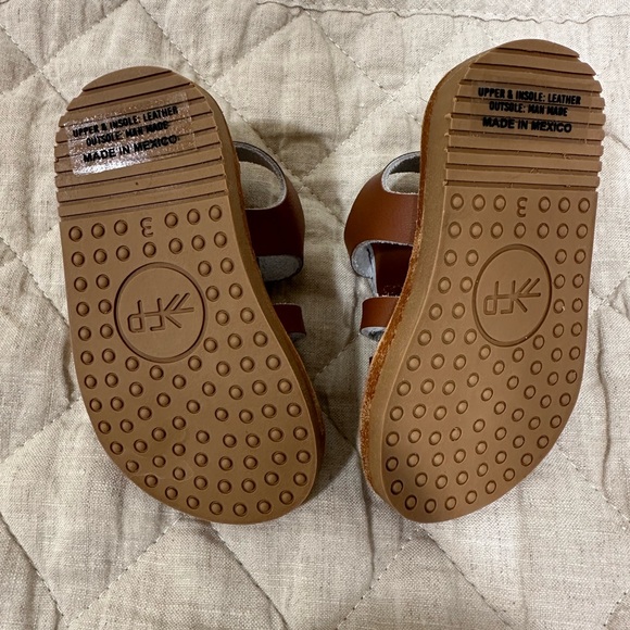 Freshly Picked Cognac Bixby Sandal size 3 - Picture 2 of 5